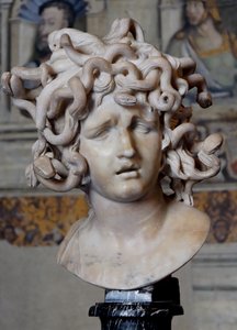 Głowa Meduzy, 1630 autorstwa Gian Lorenzo Bernini