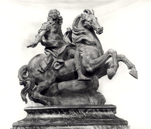 Model pomnika Ludwika XIV (1638-1715) autorstwa Gian Lorenzo Bernini