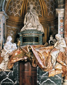 Grób Aleksandra VII autorstwa Gian Lorenzo Bernini