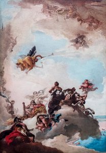 Apoteoza Herkulesa, między 1760-1762 (olej na płótnie)