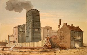 Widok na Clink Street Waterworks, Southwark