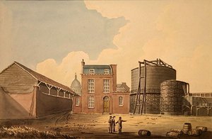 Widok na Phoenix Gas Works, Bankside
