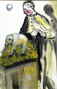 Zawsze tak było, 2017, (olej na papierze) autorstwa Gigi Sudbury