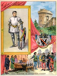Bertrand du Guesclin, rycerz bretoński, 1898