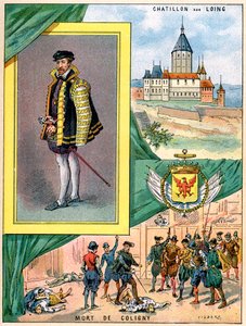 Gaspard de Coligny, admirał Francji, 1898