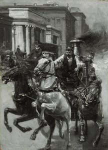 Pęd do ognia, ok. 1900