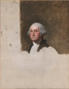 George Washington (The Athenaeum Portrait) autorstwa Gilbert Stuart
