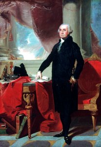 Jerzy Waszyngton 1732-99, 1796 autorstwa Gilbert Stuart