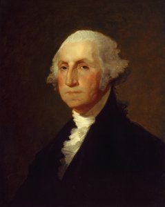 George Washington, ok. 1820 (olej na panelu) autorstwa Gilbert Stuart