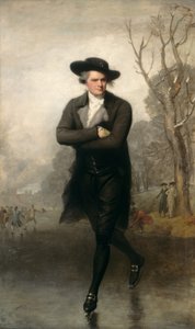 Portret łyżwiarza Williama Granta, 1782. autorstwa Gilbert Stuart