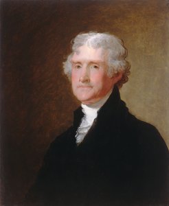 Thomas Jefferson autorstwa Gilbert Stuart