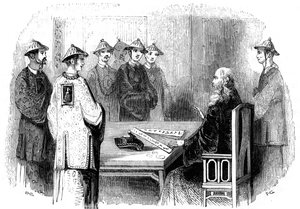 Konfucjusz i jego uczniowie, V wiek pne, 1847