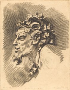 Szef Fauna autorstwa Gilles Demarteau, the Elder after François Boucher