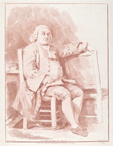 Jacques-Onesyme Bergeret de Grancourt autorstwa Gilles Demarteau, the Elder, after Jean Honoré Fragonard