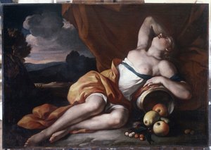 Sen Pomone: Pomone to nimfa w mitologii rzymskiej autorstwa Gilles Garcin