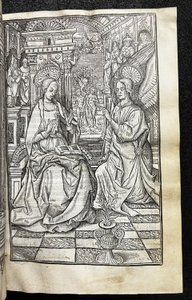 Księga godzin, korzystanie z Rzymu (Heures a lusaige de Romme) autorstwa Gilles Hardouyn