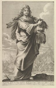 Judith, 1647. Twórcy: Gilles Rousselet, Abraham Bosse.