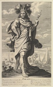 Faraon, ca. 1639-40. Twórcy: Gilles Rousselet, Abraham Bosse.