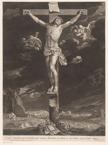 Chrystus na krzyżu autorstwa Gilles Rousselet