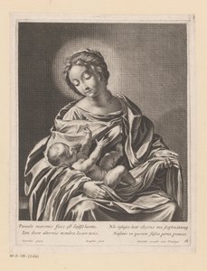 Maryja z dzieckiem autorstwa Gilles Rousselet