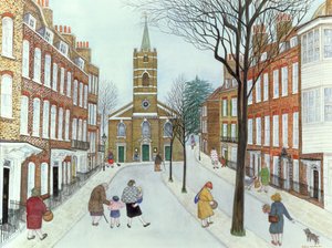 Kościół Row II, Hampstead autorstwa Gillian Lawson