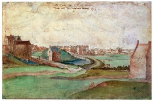 Krajobraz w pobliżu Antwerpii, 1566.