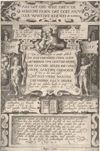Przykazanie wzajemnej miłości, 1599.