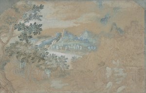 Krajobraz, b.d. autorstwa Gillis van Coninxloo