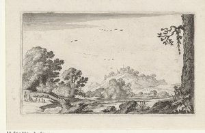 Riverscape Krajobrazy (tytuł serii) autorstwa Gillis van Scheyndel (I)