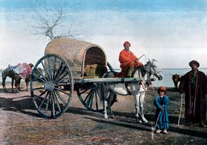 Wagon Buchara, Uzbekistan, ok. 1890 r.