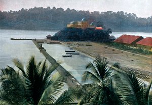 Port Blair, stolica wysp Andaman i Nicobar, Ocean Indyjski, ok. 1890