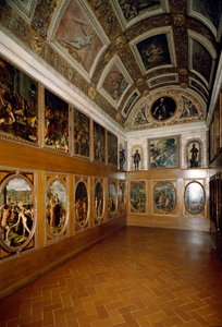 Widok na Studiolo de Francesco I de Medici