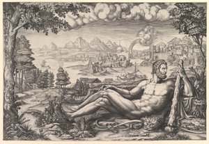 Herkules odpoczywający po pracy, 1567.