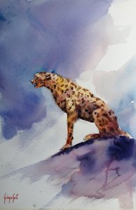 Gepard na skale
