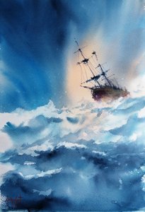 Tall Ship Storm autorstwa Giorgio Gosti