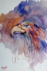 Żywy portret orła