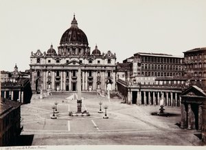 Bazylika S. Pietro, Watykan autorstwa Giorgio Sommer