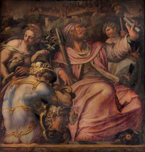 Alegoria Certaldo, 1563-1565 autorstwa Giorgio Vasari