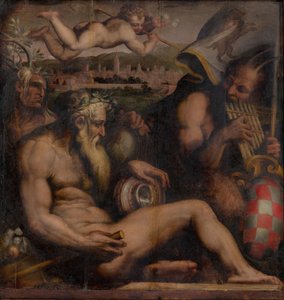 Alegoria Pistoi, 1563-1565 autorstwa Giorgio Vasari