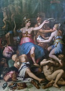 Аллегория Справедливости, Истины и Vicespolish autorstwa Giorgio Vasari