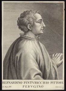 Bernardino di Betto autorstwa Giorgio Vasari