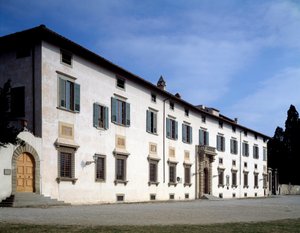 Fasada Willi Medicea w Castello, ok. 1538 autorstwa Giorgio Vasari