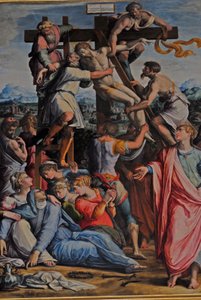 Jezus zdjęty z krzyża autorstwa Giorgio Vasari