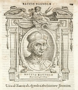 Mediolan, Biblioteca Braidense, Vite de piv excellent, Giorgio Vasari 1568, 38 Giuliano di Baccio d