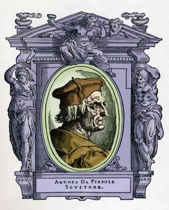 Portret ANDREI DA FIESOLE (Andrea Ferrucci autorstwa Giorgio Vasari