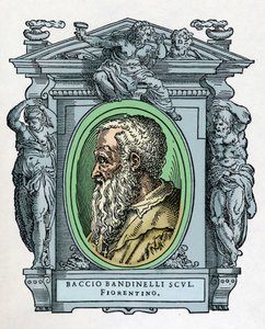 Portret Baccio BANDINELLI (Florencja autorstwa Giorgio Vasari