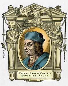 Portret Jacopo Sansovino autorstwa Giorgio Vasari
