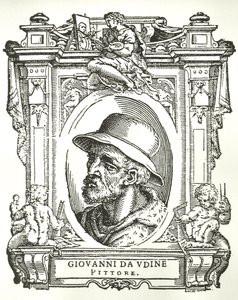 Portret Giovanniego da Udine autorstwa Giorgio Vasari
