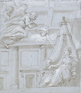 Zwiastowanie autorstwa Giorgio Vasari
