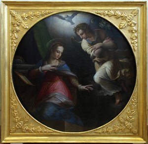 Zwiastowanie, 1570-1571 autorstwa Giorgio Vasari